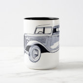 Vintage Car Kaffee Tasse (Mittel)