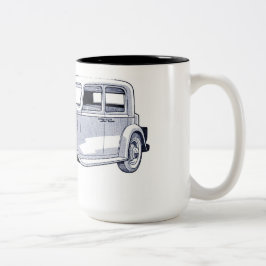 Vintage Car Kaffee Tasse