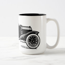 Vintage Car Kaffee Tasse