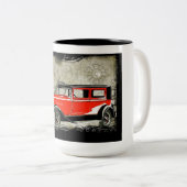 Vintage Car Kaffee Tasse (VorderseiteRechts)