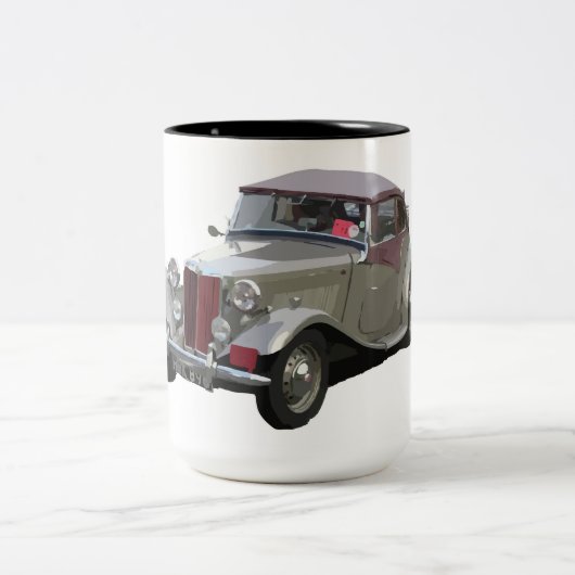 Vintage Car Kaffee Tasse (Mittel)