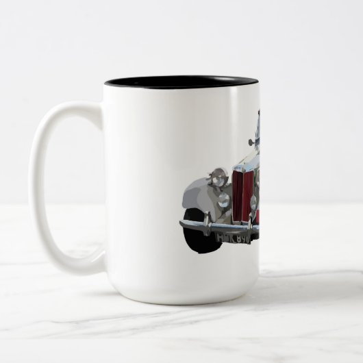 Vintage Car Kaffee Tasse (Links)