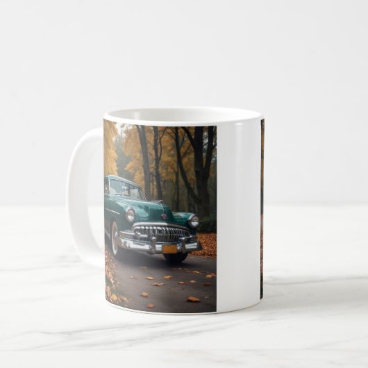 Vintage Car Kaffeetasse (Vorderseite Links)