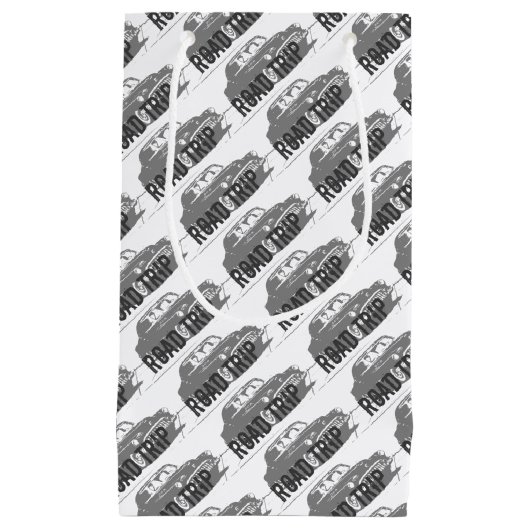 Vintage Car Kleine Geschenktüte (Vorderseite)