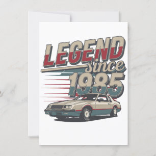 Vintage Car Legend - 1985 Geburtstagsgeschenk