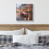 Vintage Car Leinwanddruck (Insitu (Schlafzimmer))