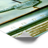 Vintage Car Lowell Foto Poster (Ecke)