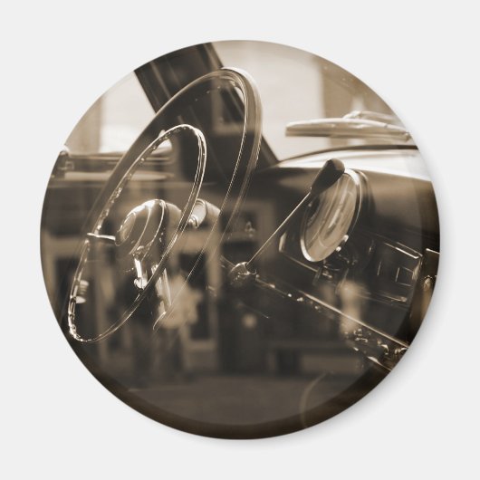 Vintage Car Magnet (Vorne)