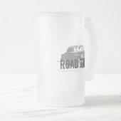 Vintage Car Mattglas Bierglas (VorderseiteRechts)