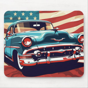 Vintage-Car-Mauspad Mousepad