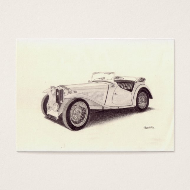 Vintage Car: MG TC (Vorderseite)