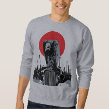 Vintage Car mit roter Sonne