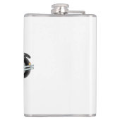 Vintage Car - Name hinzufügen - Flachmann (Rückseite)