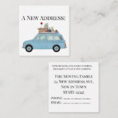 Vintage Car Neue Adresskarte Begleitkarte (Vorne/Hinten)