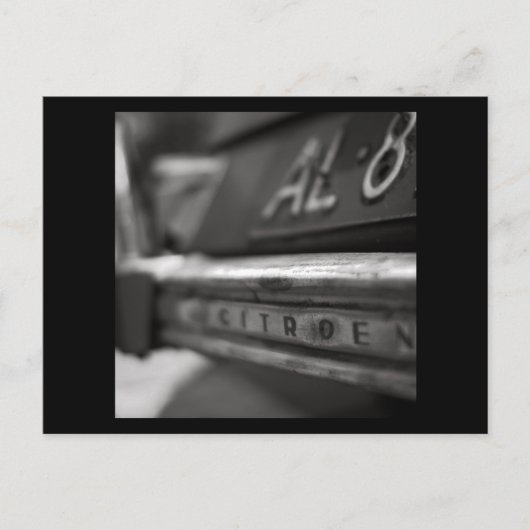 Vintage Car Postcard | Citroen 2cv | Frankreich Postkarte (Vorderseite)