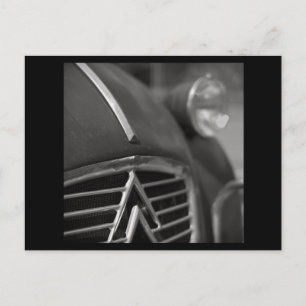 Vintage Car Postcard Citroen 2cv Frankreich Postkarte