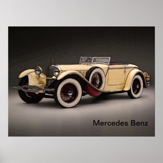 Vintage Car Poster (Vorne)