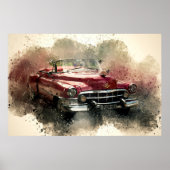 Vintage Car Poster (Vorne)