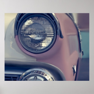 Vintage Car Poster