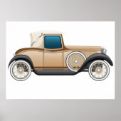 Vintage Car Poster (Vorne)