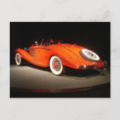 Vintage Car Postkarte (Vorderseite)