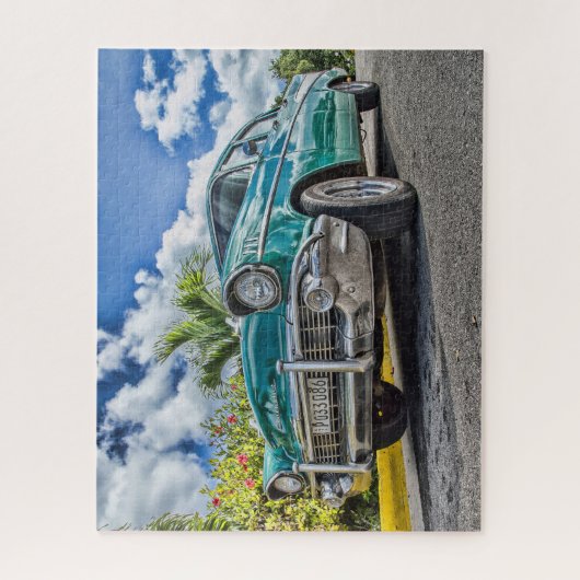 Vintage Car Puzzle (Vertikal)