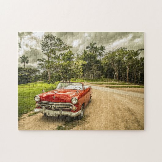 Vintage Car Puzzle (Horizontal)