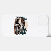 Vintage Car - Retro Auto Elegance iPhone Case (Rückseite (Horizontal))