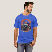 vintage car retro T-Shirt (Vorne ganz)