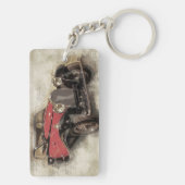 Vintage Car Schlüsselanhänger (Rückseite)