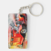 Vintage Car Schlüsselanhänger (Rückseite)