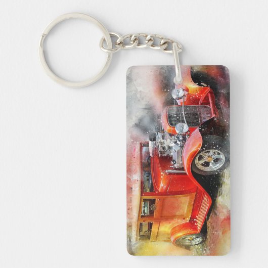 Vintage Car Schlüsselanhänger (Vorderseite)