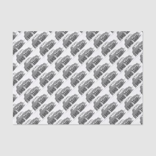 Vintage Car Seidenpapier (Vorderseite)