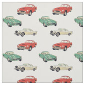 Vintage Car Stoff (Muster)