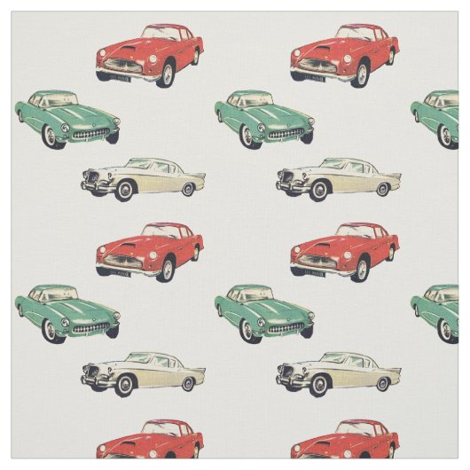 Vintage Car Stoff (Muster)