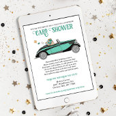 Vintage Car Surprise Shooting by Mail Birthday Einladung