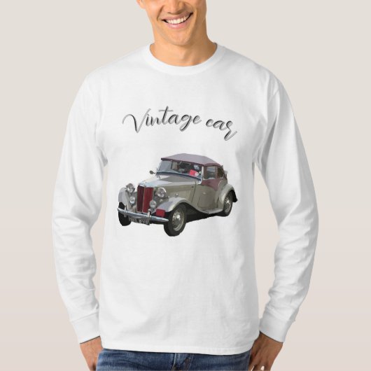 Vintage Car T - Shirt (Vorderseite)