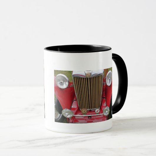 Vintage Car Tasse (VorderseiteRechts)