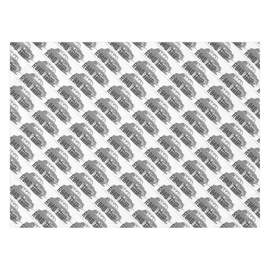 Vintage Car Tischdecke (Vorderseite (Horizontal))