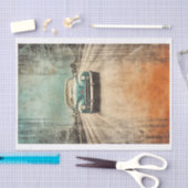 Vintage Car Truck Dekoupage Gewebe Seidenpapier (Handwerk)