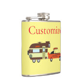 Vintage Car und Camper Thunder_Cove Flachmann (Rechts)