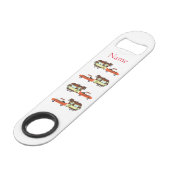 Vintage Car und Camper Thunder_Cove Speed Flaschenöffner (Rückseite Schrägansicht)