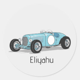 Vintage Car upsherin Aufkleber