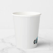 Vintage Car upsherin Pappbecher (Rechts)