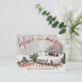 Vintage Car Weihnachts-Ornament Foto Weihnachten (Stehend Vorderseite)