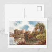 Vintage Carew Castle Postkarte (Vorne/Hinten)