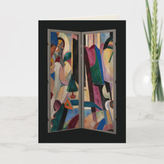 Vintage Carl Newman Spirit of Christmas Moderne Ku Karte