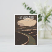 Vintage Carlsbad Caverne New Mexiko Nationalpark Postkarte (Stehend Vorderseite)