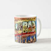 Vintage Carlsbad NM Tasse (VorderseiteRechts)