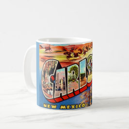 Vintage Carlsbad NM Tasse